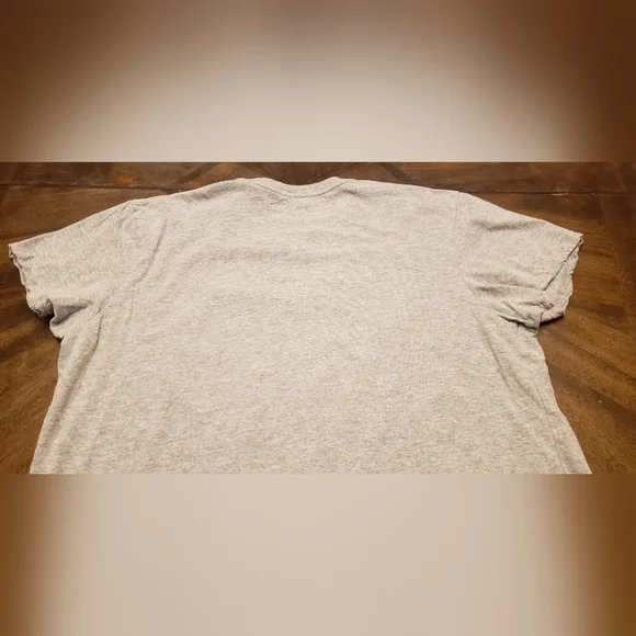 Mens XL Gray Graphic T-Shirt - On Lake Time - Picture 7 of 12